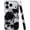 Black Rose Stained Glass, variant on Case for iPhone 15 Pro - Slim Fit Anti-Scratch Phone Case for Girl Women - Halloween Skeleton Bloom Floral (Glossy)