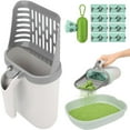 thumbnail image 2 of Portable Cat Litter Scoop Kit with Waste Bags Removable Scooper for All Cats  Durable & Reusable for  & Travel, 2 of 6