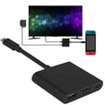 thumbnail image 4 of Adaptador HDMI 1080p 4K para USB-C, convertidor HDMI, concentrador tipo C, adaptador HDMI para conmutador USB-C., 4 of 5