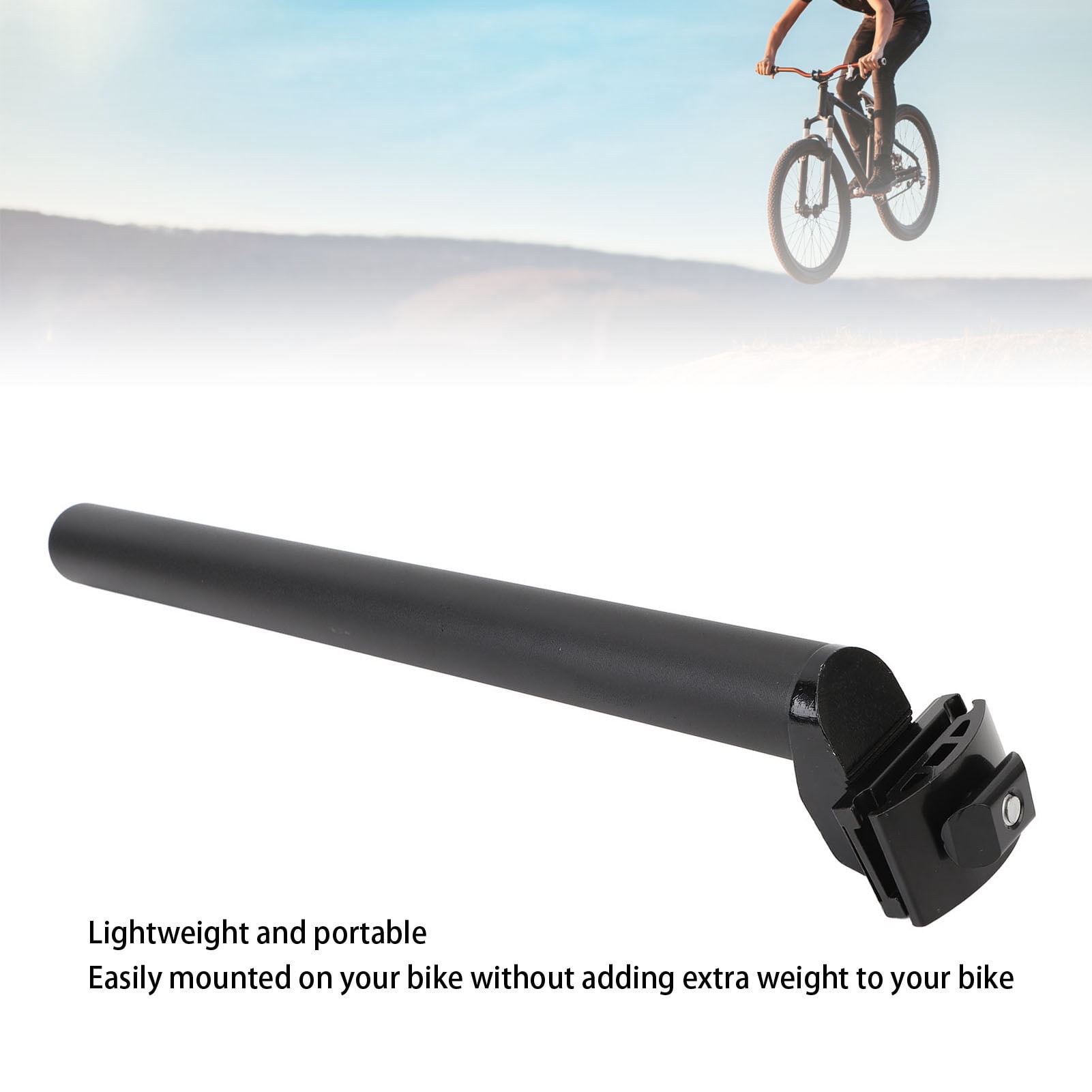 Pince De Serrage Pour Tube De Selle Vélo – Alliage Alu Noir – Neuf