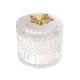 thumbnail image 1 of Tarro de Cristal Transparente de Estilo Vintage para Dulces con Asa de Mariposa Metálica, Bote Decorativo para Guardar Joyas En El Hogar o La Oficina., 1 of 6