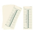 thumbnail image 1 of 50x Tarjetas de semanales Tarjeta de horas de trabajo Horario Suministros de oficina Equipo de oficina Tarjeta de de asistencia Tarjetas, 1 of 8
