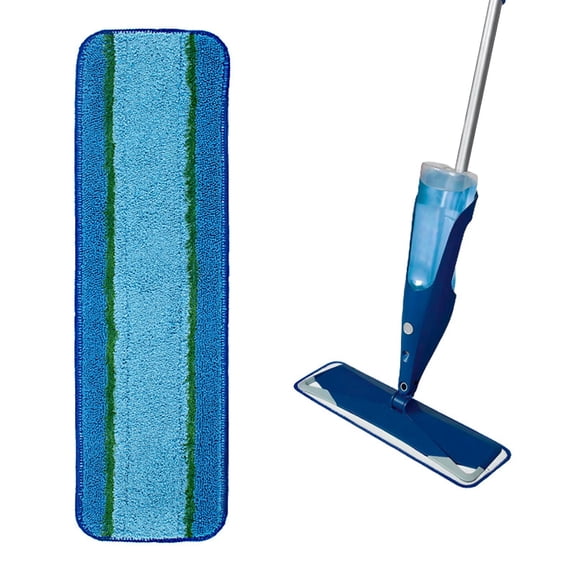 Mop Cloth for Wet and Dry Cleaning Versatile Microfiber Flat Mop Mats for Home and Commercial Use