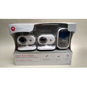 New Motorola MBP25-2 Wireless 2.4 GHz Video Baby Monitor w/ 2.4-In Color LCD