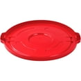 thumbnail image 2 of Global Industrial Plastic Trash Can Lid - 55 Gallon Red, 2 of 5