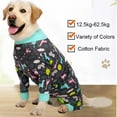 thumbnail image 5 of 2024 Christmas Clothes for Dogs Red Pet Dog Pajamas Christmas Decorations Dog Jumpsuit Warm Dog Christmas Outfits for Dogs (Multi Element Xmas,28), 5 of 6