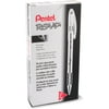 Pentel R.S.V.P. Ballpoint Pen, 0.7mm Fine Tip, Black Ink, Box of 12 (BK90-A)