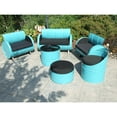 thumbnail image 1 of Drum Works Furniture Stormy Mountain Steel 6 Piece Patio Conversation Set, 1 of 6