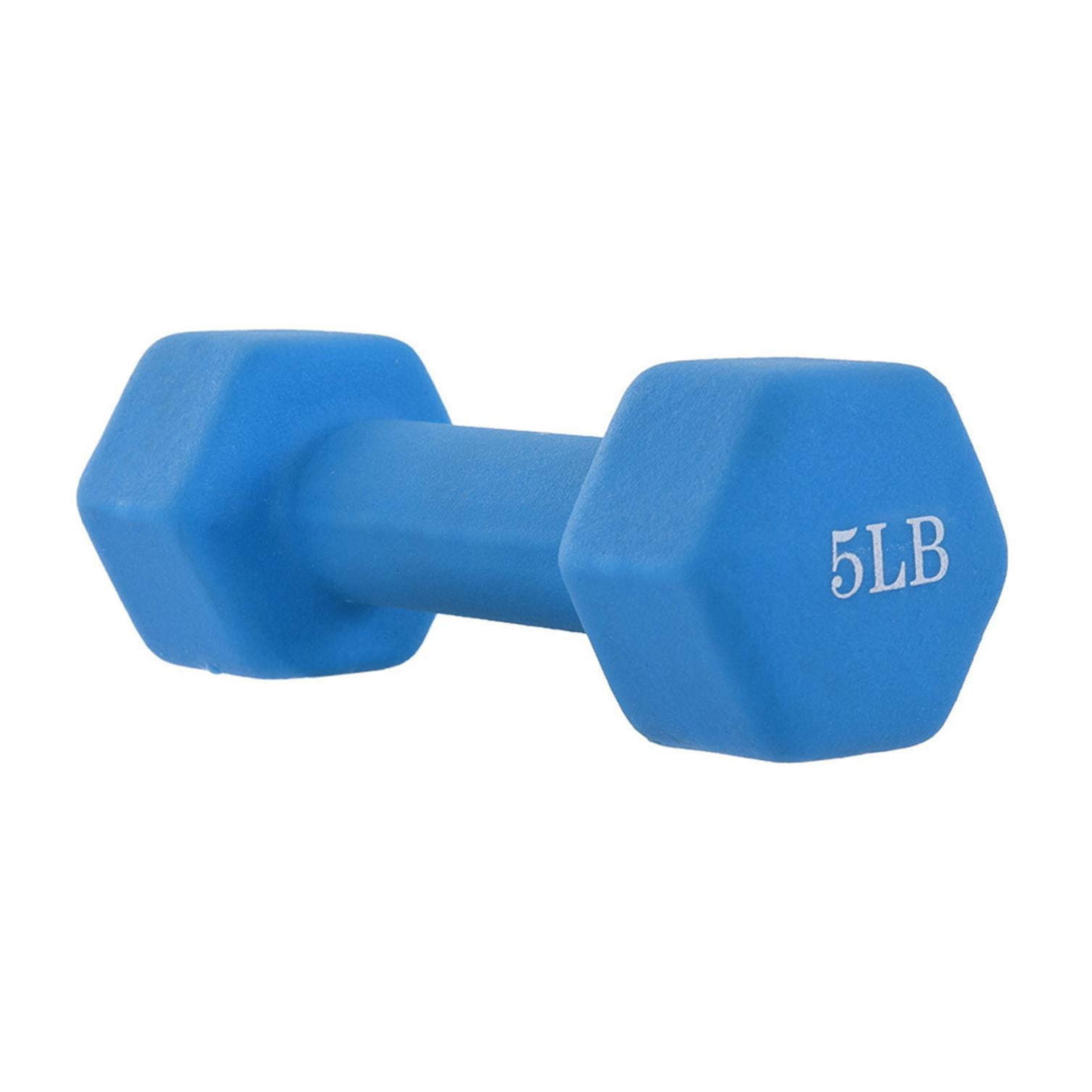 Details about   Barbell Set Of 2 All-Purpose Dumbbells in Pair Neoprene Coated Dumbbell Weights 