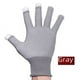 thumbnail image 4 of Guantes de verano para mujer, con protección solar, para recoger té, para el trabajo, para dispensar, antideslizantes, para montar al aire libre, guantes finos con dos dedos divididos y pantalla, 4 of 5