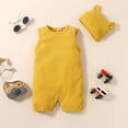 thumbnail image 2 of JIAYUE Boys Clothes Sets Solid Color O-Neck Baby & Sleeveless Romper 10 Pc Jumpsuit Bodysuit For Toddler Comfortable Soft Breathable Casual Wear Versatile Kids Outfits, 2 of 3