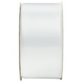 thumbnail image 5 of (3 pack) Offray Satin 1.5" Single Face White Ribbon, 12 Ft., 5 of 8