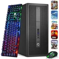 thumbnail image 1 of Restored HP G2 Tower Gaming Desktop PC, Intel Core i7-6700, 32GB DDR4 Ram, 512GB SSD + 2TB HDD, NVIDIA GeForce GTX 1660 Super 6GB, WiFi, Bluetooth, RGB Keyboard & Mouse, Windows 11 Pro (Refurbished), 1 of 6