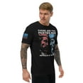 thumbnail image 4 of PATRIOTS & TRAITORS -  MEN Fitted T-shirt (Black, XS), 4 of 4