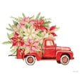 thumbnail image 2 of Jacobs, Cindy 14x12 White Modern Wood Framed Museum Art Print Titled - Poinsettia Pickup, 2 of 4