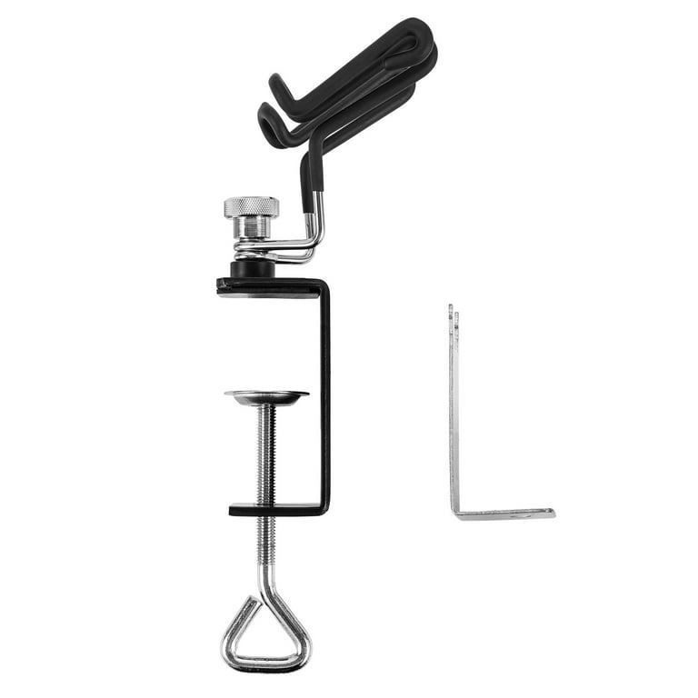 Carevas Universal Airbrush Holder Stand Airbrush Rack Tool Two-Brush Holder  Clamp-on Table Stand