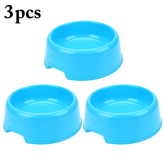 Bol pour Chien Multi-Usage en Plastique Forme Ronde Pet Bowl Pet Bol d'Alimentation