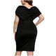 thumbnail image 4 of Vestido de retazos grande para mujer, falda envolvente a la cadera, manga larga, informal, vestido de columpio, vestido largo Wmkox8yi FGJ1665, 4 of 9