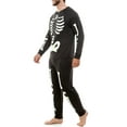 thumbnail image 5 of Derek Heart Glow-In-The-Dark Skeleton Matching Halloween Family Pajama Set, 5 of 7