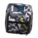 thumbnail image 2 of Bolsa para manillar de bicicleta, bolsa frontal multiusos, resistente al agua, con cierre de cremallera. Blanco negro, 2 of 9
