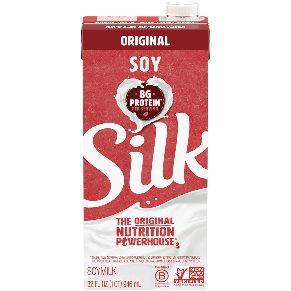 Silk ShelfStable Original Soy Milk, 1 Quart