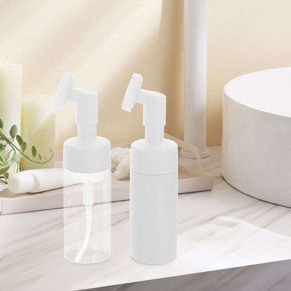 unbranded 4Ud Cepillo Facial Multifuncional Con Botella Para Exfoliar Y Limpiar Profundamente