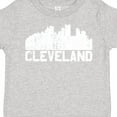 thumbnail image 4 of Inktastic Cleveland Skyline Grunge White Boys or Girls Toddler T-Shirt, 4 of 5