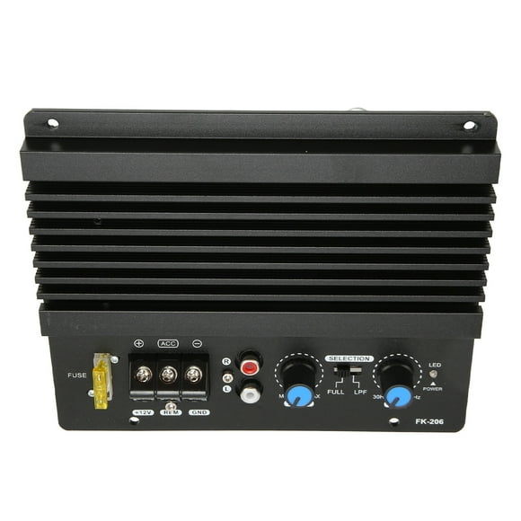 Digital Board, Aviation Grade Thickened Aluminum Panel Easy Wiring Sub Woofer Board 12V For Vehicle