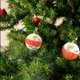 thumbnail image 3 of Adornos Navideños de Cristal Decorativos | Bolas Colgantes Brillantes de 8 Cm (Paquete de 2) | Adornos Brillantes para Árbol de Navidad | Adornos Festivos para Ventanas | Bolas Navideñas Irrompibles, 3 of 6
