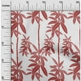 thumbnail image 2 of oneOone Velvet Red Fabric Tropical Palm Tree Dress Material Fabric Print Fabric By The Yard 58 Inch Wide, 2 of 4