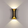 thumbnail image 1 of 10W Applique Murale Moderne Intérieure Lampe Murale Extérieure Lampe Murale en Métal 3000K Blanc Chaud, 20cm, 1 of 4