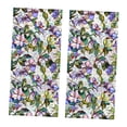 thumbnail image 3 of Pegatina de PVC para de vidrio, decoración de flores de colores, película decorativa para apartamento, restaurante, puerta de ducha, 3 of 8