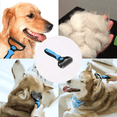 thumbnail image 3 of Pet Grooming Tool- 2 Sided Undercoat Rake for Dogs &Cats-Safe and Effective Dematting Comb for Mats&Tangles Removing-No More Nasty Shedding or Flying Hair, 3 of 5