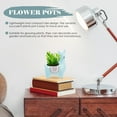 thumbnail image 3 of Adorable Alpaca Decor Desktop Flowerpot Alpaca Shape Flowerpot Succulents Planter, 3 of 9