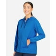 thumbnail image 2 of North End NE75W Women's Network Lightweight Jacket-Light Nautical Blue Heather-M, 2 of 3