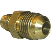 Lasco Fittings Brass Flare Union Reducing Fitting - 3/8" x 1/4" Gold