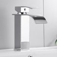 thumbnail image 2 of Grifo de Baño ShuxiuWang Moderno de Cascada para Lavabo de Acero Inoxidable, 2 of 3
