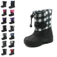 thumbnail image 3 of Ska-Doo Kids Cold Extreme Weather Protection Snow Boots Blue Little Kid 3, 3 of 57