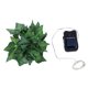 thumbnail image 2 of Luz de alambre de cobre de vid de hoja verde Artificial, guirnalda de luces alimentada por energía Solar con Chip de 2M y 20LED para decoración de boda y hogar, 2 of 8