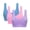 pink+purple+blue, variant on Women's Bra Seamless Comfort Padded Yoga Sports Stretch Bra Crop Top Vest Sleep Bra (S-5XL)