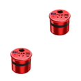 thumbnail image 2 of sweethay Inversor de corriente de coche de conectividad inalámbrica conveniente y fácil de usar para un convertidor de accesorios de vehículo rojo 2piezas, 2 of 4