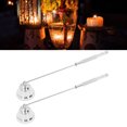 thumbnail image 3 of 2PCS Candle Snuffer, Long Handle, Metal Flame Snuffer Cover, Bell Shape, Wick Extinguishing Tool for Candles, 3 of 8
