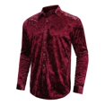 thumbnail image 2 of Men's Slim Fit Long Sleeve Button Down Shirts _ao _ao, 2 of 5