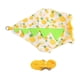 thumbnail image 3 of Ropa de Conejo Conjunto de Correa y Arnés Poliéster Suave Patrón de Piña Amarilla Cálida Arnés de Disfraz de Conejo Ajustable M Piña Amarilla, 3 of 5