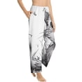 thumbnail image 6 of Salouo Cute Cat Meadow Sketch Print Women's Pajama Pants Casual Loose Sweatpants PJs Flowy Pants Drawstring Palazzo for Women Wide Leg Pants Lounge Pajama -XX-Large, 6 of 8