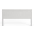 thumbnail image 3 of Wainscott Wood Panel Headboard in White -  King Size, 3 of 6