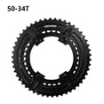 thumbnail image 1 of For 105 R7000 R8000 Duraace Fc-R9100 Asymmetric Road Chainring 50 34T 110Bcd, 1 of 9