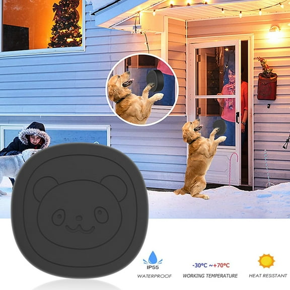 Bobasndm Wireless Dog Doorbell for Potty Training with Touch Button Warfare Dog Bells Included 1 Receiver and 1 Transmitters