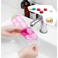 thumbnail image 4 of Pack of 1 Tablet Box, 7 Days 10 Compartments, with Labels and Portable Mini Medicine Cutter, Travel Pill Box, Mini Pill Box, 4 of 8