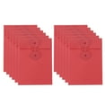 thumbnail image 1 of REGALWOVEN Kraft Paper Envelope with String Tie Closure Red 5.5x4 Inch, 1 of 8